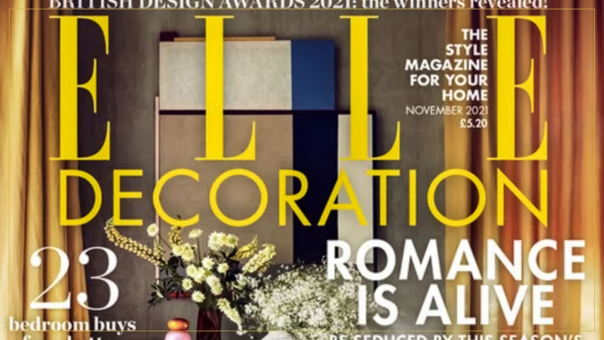 October Feature: The Cotswold Bed Company in Elle Decoration