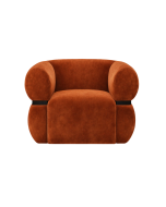 Pasha Chair, white, textured weave