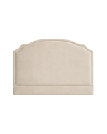 Elizabeth Headboard, chutney velvet, reading lights embedded