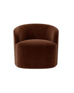 Harlyn Armchair, sky blue velvet