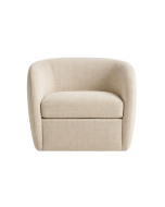 Lucianna Armchair, Dedar Tiger Mountain fabric col: Petrified wood
