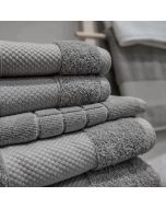 Grey Luxury Cotton Bath Mat
