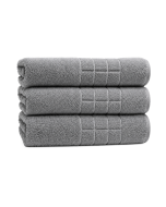 Grey Luxury Cotton Bath Mat