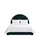 Henrietta Bed, agave velvet