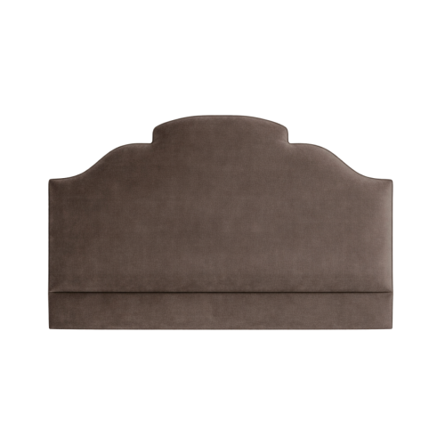 Clerkenwell Headboard, navy velvet