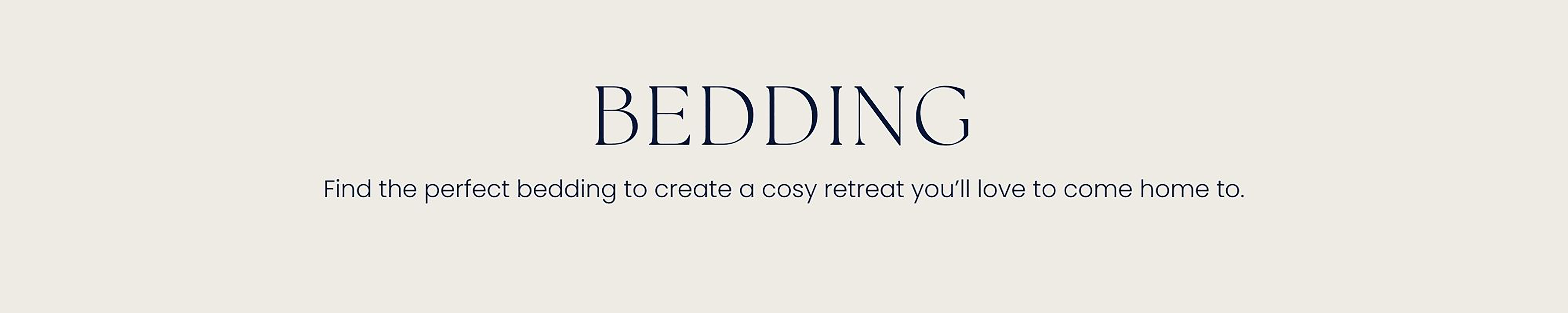 Bedding